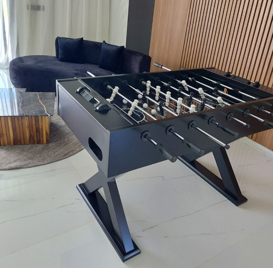 Baby-foot Design Moderne Noir